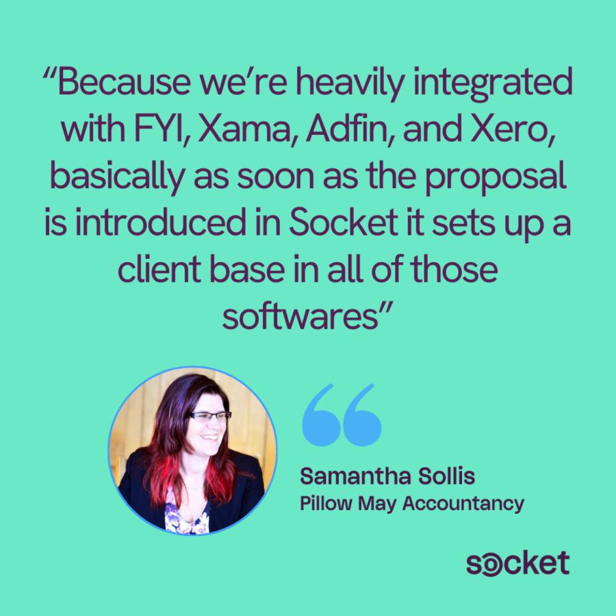 How the Socket <> FYI integration creates a clean, reliable start to every client relationship for Pillow May