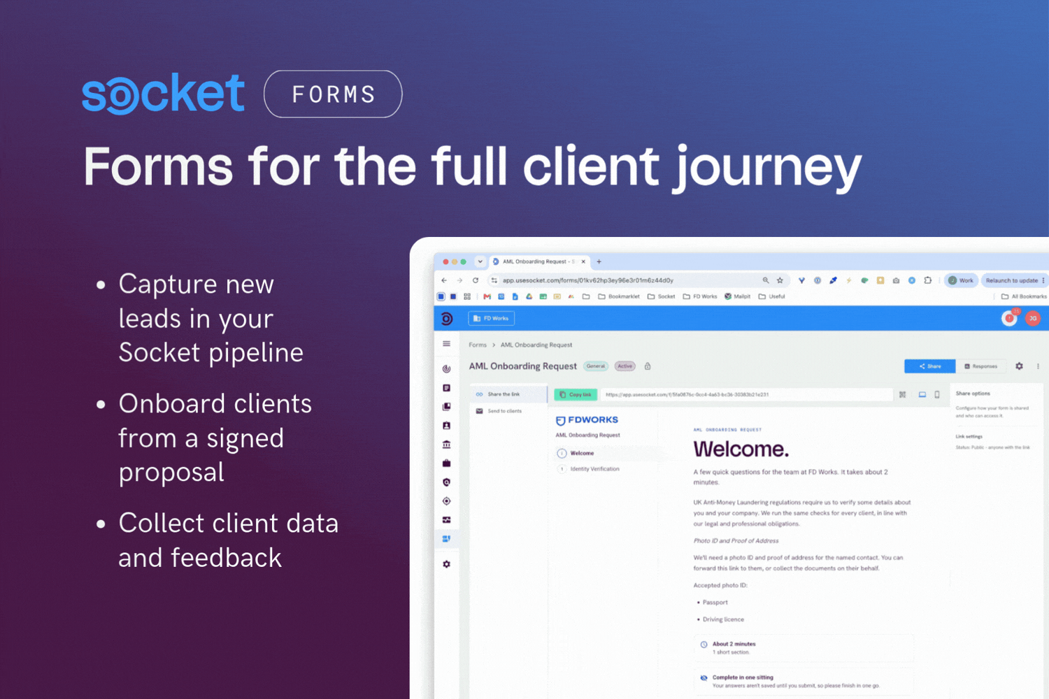 ✔️ Big release in Socket: Forms are here 📣 📃 image 1