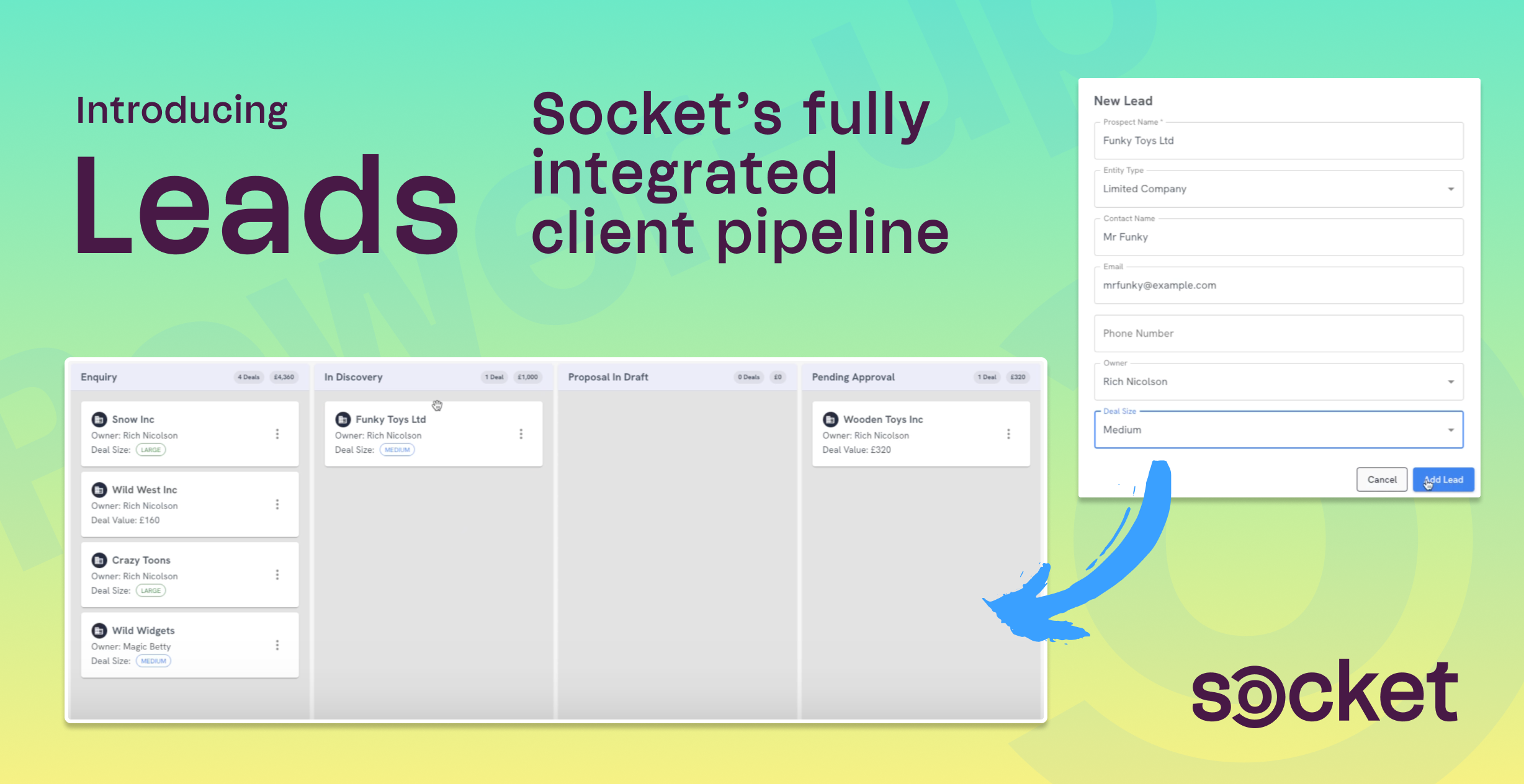 Socket Leads Module is Open to Beta Testing image 1