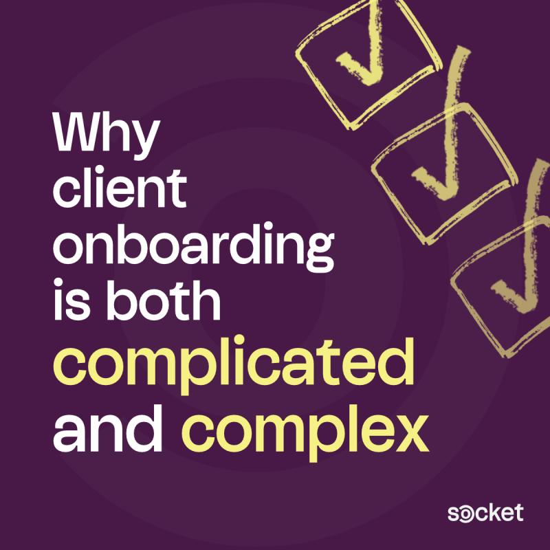 Client onboarding is more complicated and complex than a 30-day checklist