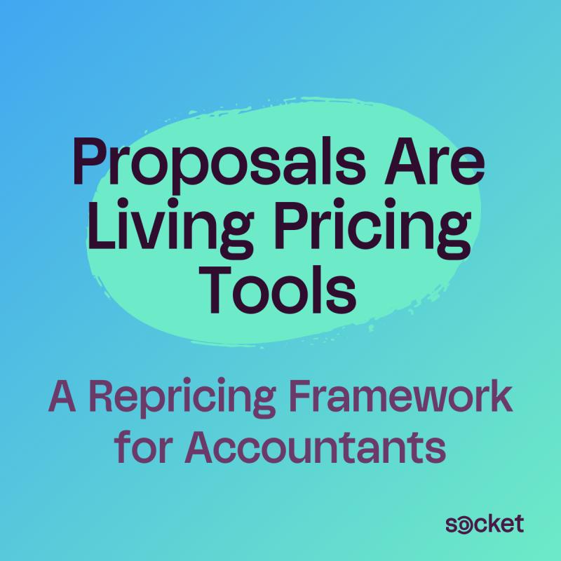 Proposals Are Living Pricing Tools Not One-Time Documents